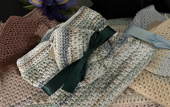 crocheted baby gifts