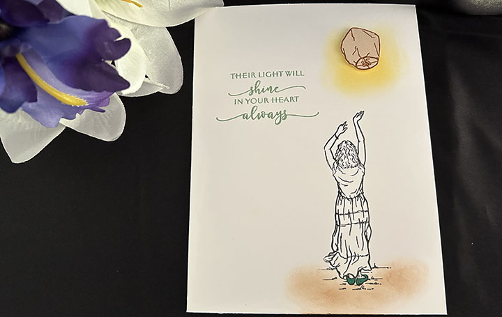 handmade sympathy card