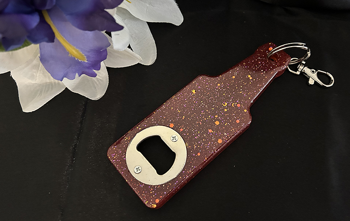 bottle opener resin art