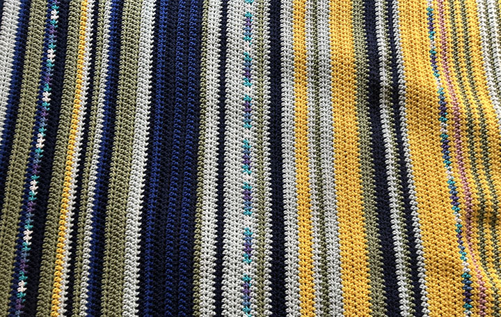 Crochet Temperature Blanket